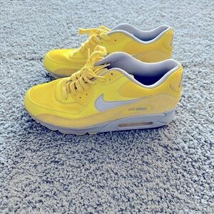 Nike air max 90 yellow and gray